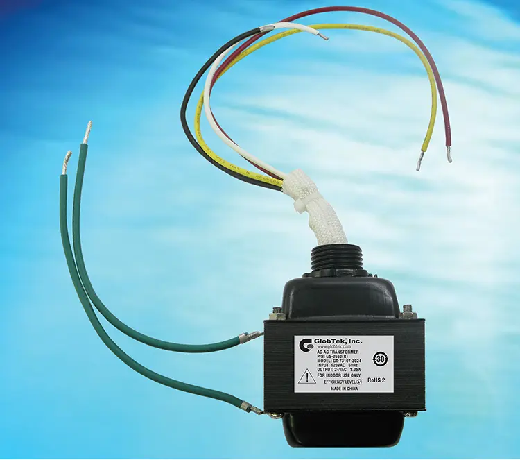 30VA Low Voltage Class 2 Transformer (UL 506, UL 1585, UL 5085) exceeds Energy Star requirements and Level V efficiency standard, model GT-73107-3024.