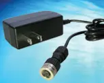 Power Supply with Locking and waterproof M8 connector option achieving IP67/68 ratings