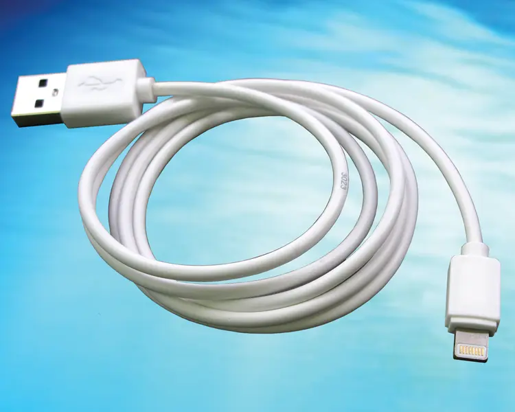 GlobTek offers Lightning style connector and USB cable assemblies as accessories for its Power supplies, USBA0M8LITEWH(R)