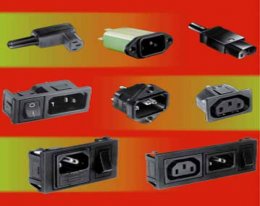 Power IEC 320 Inlets and Rewireable Plugs
