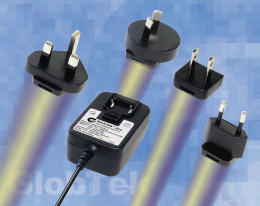 Power Supplies Wall Plug-in with Interchangeable International Blades RoHS Energy Star 25W