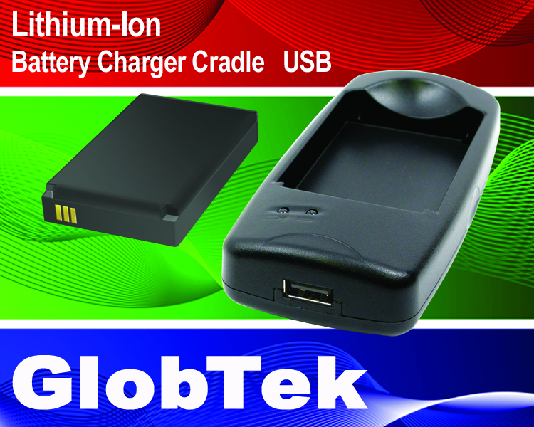 Li-Ion batteri laddare plattform, USB typ 5V, 4,2V , 800 mA certifiserad för CE/EMC + FCC för modell GT-91126-0305-0.8